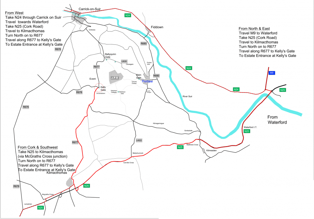 Map Out Your Route for camping